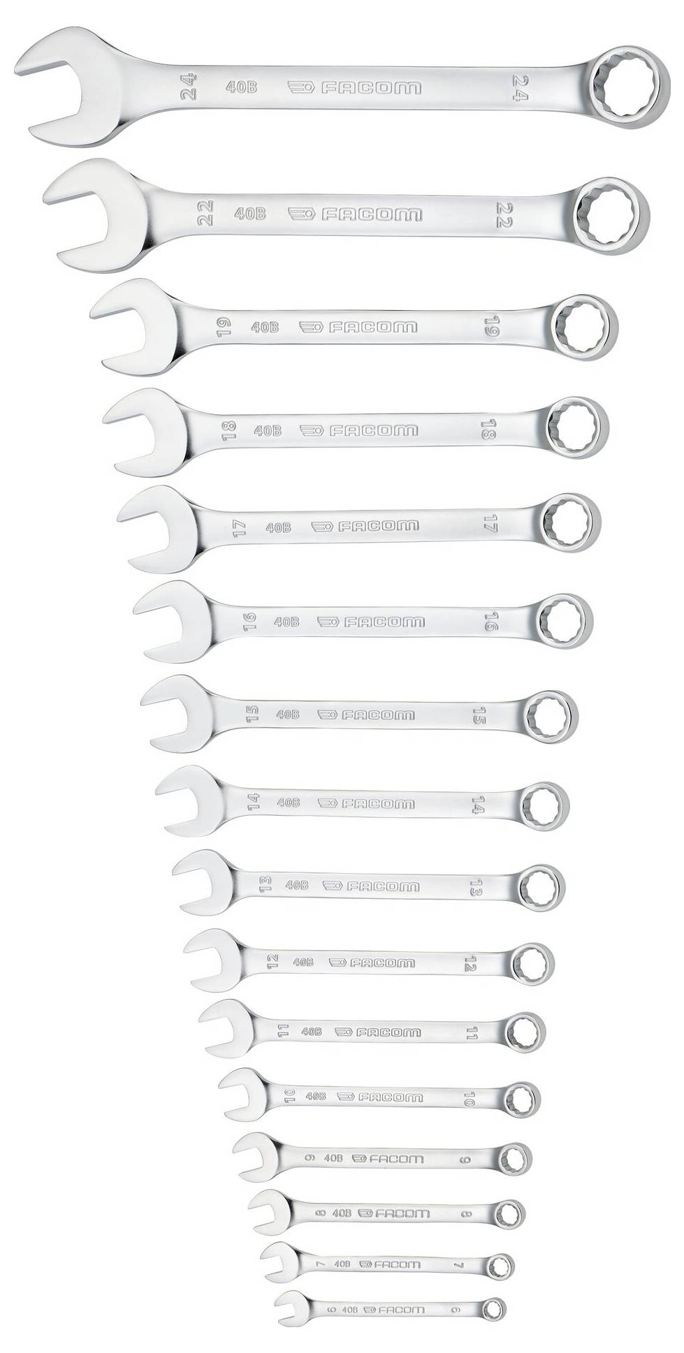 Facom 40B.JV16PB 40B.JV16PB Jeu de clés mixtes-5