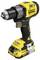 Une perceuse sans fil jaune et noire étiquetée « Stanley Fatmax V20 ». La perceuse est dotée d'une poignée confortable et d'un mandrin sans clé pour le changement des mèches.