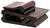 Un pince-sac en plastique noir de forme rectangulaire avec une fermeture robuste, conçu pour sceller les sacs ouverts et préserver la fraîcheur.