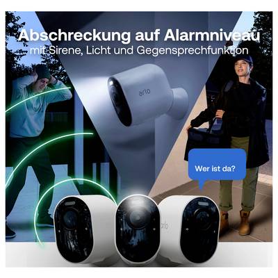 ARLO ARLO Ultra 3 Security Camera 3-cam kit VMC5350-111EUS IP-Set pour caméra de surveillance-14