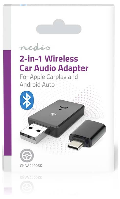 Nedis CKAA2400BK Câble de raccordement radio-1
