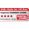 Image du prix pour Imperial DABMAN 220 schwarz Radio de table DAB+, FM DAB+ noir