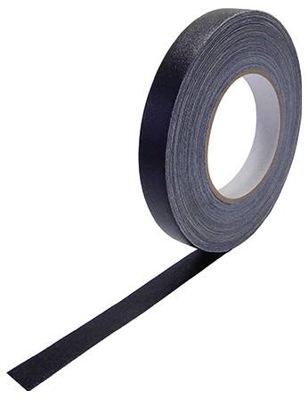 CellPack Premio-Duct-Tape/0.3-50-50/BK 364661 Ruban adhésif toilé noir (L x l) 50 m x 50 mm 1 pc(s)-0