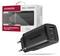 Chargeur mural AXAGON 65W avec trois sorties USB, montré avec sa boîte de vente au détail. Les étiquettes incluent « PD 3.0 & QUICK CHARGE 4+ » et « QC-30W », « PD2-33W », « PD1-65W ».