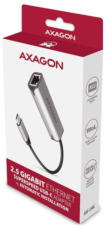 Vue éclatée d'un boîtier AXAGON pour SSD M.2 avec ailettes de refroidissement, montrant les composants internes en couches et la carte connecteur.