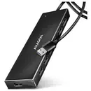 AXAGON HUE-F7A Hub USB 7 ports USB 3.0, Micro USB USB 3.2 Gen1 5 GBit/s