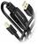 Câble d'extension USB avec amplificateur intégré AXAGON, montrant les connecteurs USB-A et les voyants indicateurs vert « LINK » et rouge « POWER ».