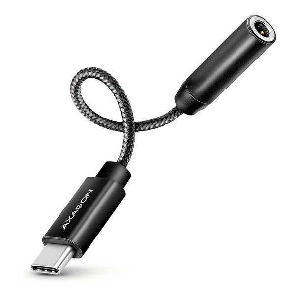 AXAGON USB 2.0 Adaptateur [1x USB-C® USB 2.0 - 1x Prise pour casque] ADA-HC 10 cm