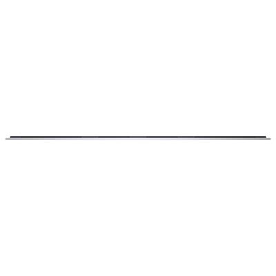 Une longue barre grise horizontale fine avec un contour foncé, ressemblant à un indicateur de progression ou un séparateur.