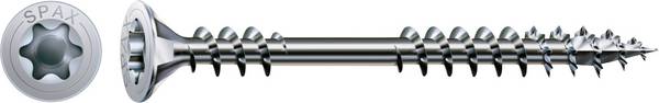SPAX 0541010450605  Vis à tête fraisée 4.5 mm 60 mm T-STAR plus    acier  500 pc(s)