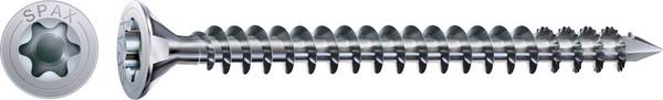 SPAX 1201010801805  Vis à tête fraisée 8 mm 180 mm T-STAR plus    acier  50 pc(s)