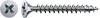 SPAX 1081010450403 Vis à tête fraisée 4.5 mm 40 mm acier 200 pc(s)