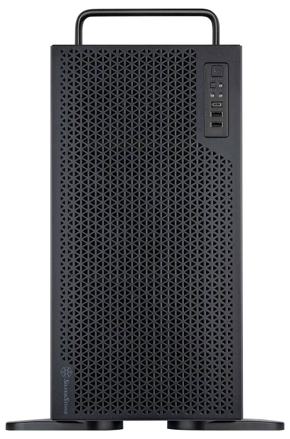 Silverstone RM52 Boîtier noir compatible LCS-2
