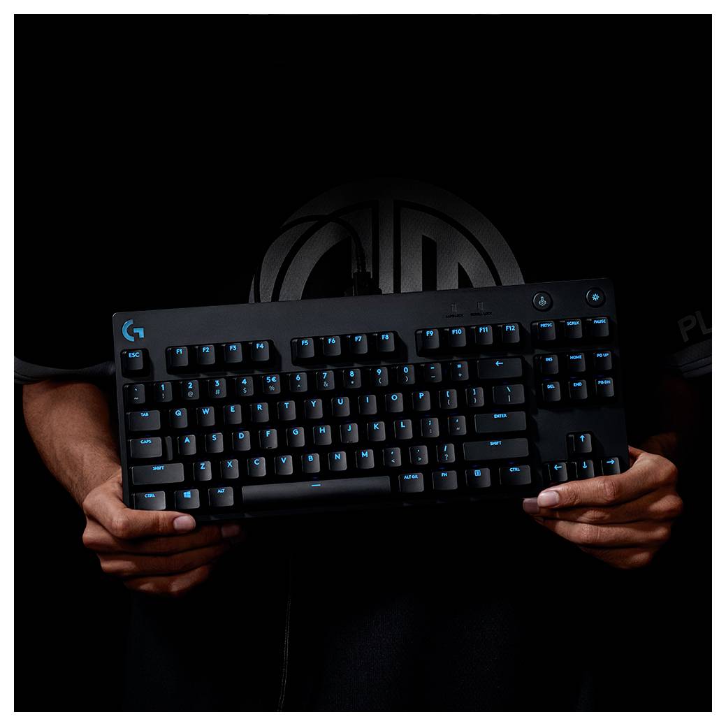 Logitech G PRO filaire Clavier de gaming allemand, QWERTZ noir-3