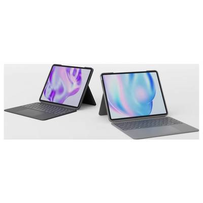 Logitech Combo Touch Clavier pour tablette avec étui Apple iPad Air 13-inch (M2) 33 cm (13") Portfolio gris-5