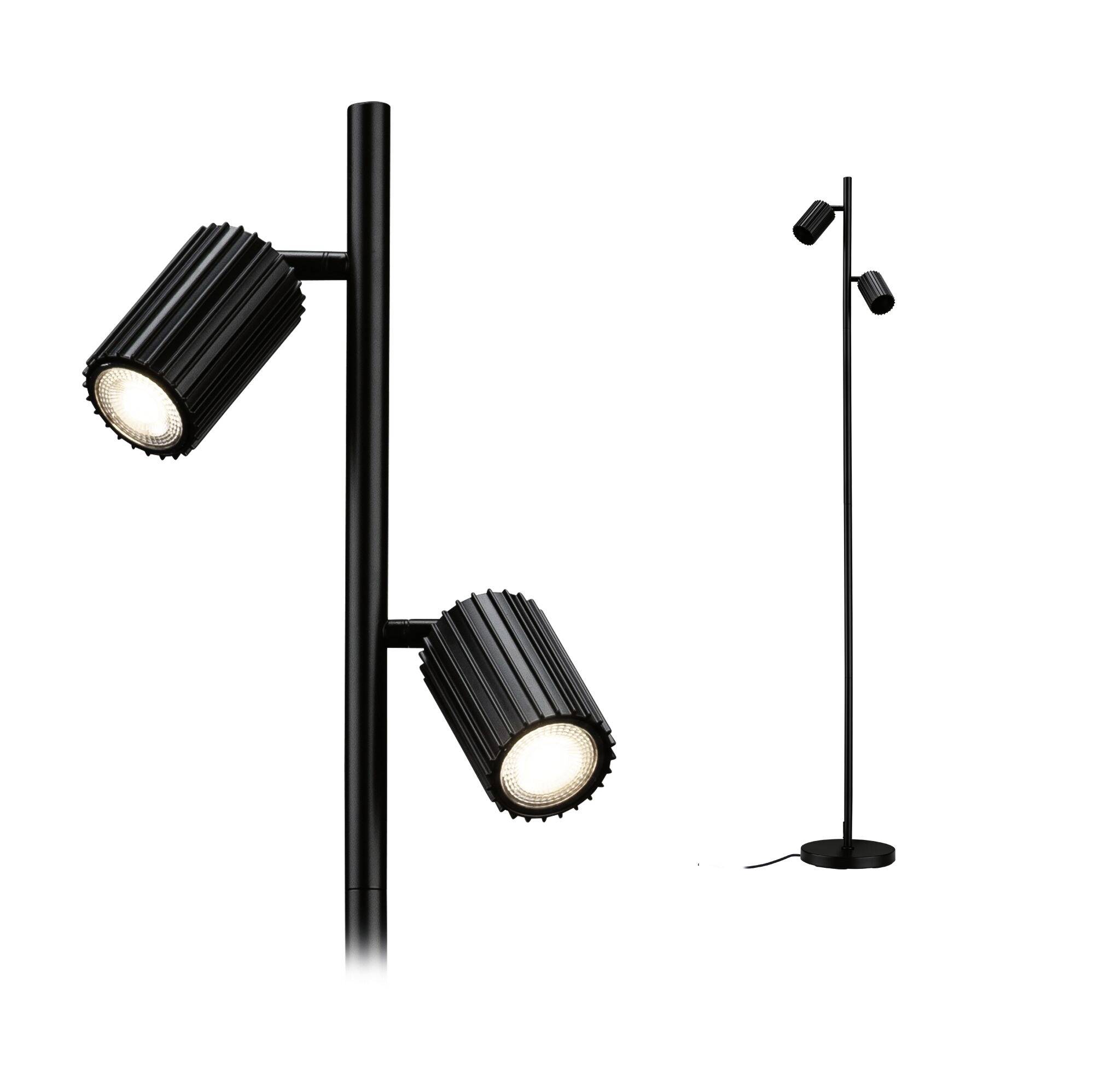 Paulmann Lirena 94924 Lampe sur pied GU10 noir (mat)-0