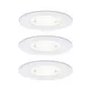Paulmann 92278 Nova Luminaire à LED encastrable LED GU10 4.9 W blanc mat