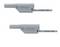 Deux connecteurs de câble électrique gris présentés côte à côte, chacun étiqueté « 1,0mm² 16A » et « schützinger ».