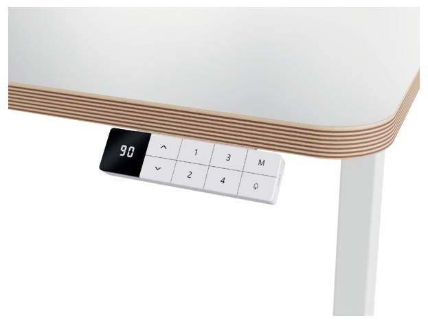 Leitz Bureau assis/debout Ergo blanc 6773-00-01 Hauteur max.: 118 cm-34