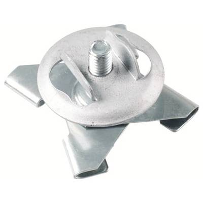 ABB E-Klips JHX-16S Trägerklammer T-Profil-Schienen-Clip mit Schraubnuss Pince à visser 25 mm Acier à ressort 7TCA084030-0