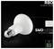 Image de produit d'une ampoule plastique R80 avec des LED SMD, étiquetée « fournie par Cree » et « économisez jusqu'à 80 % d'énergie ».