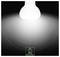 Schéma d'une ampoule électrique montrant un angle de faisceau de 120°, avec des guides en arc pointillé illustrant la diffusion de l'illumination.