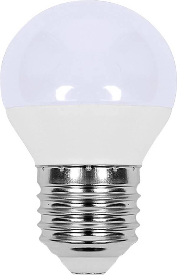 V-TAC 2141606 LED CEE F (A - G) E27 Globe (mini) 3.7 W = 30 W blanc chaud   1 pc(s)