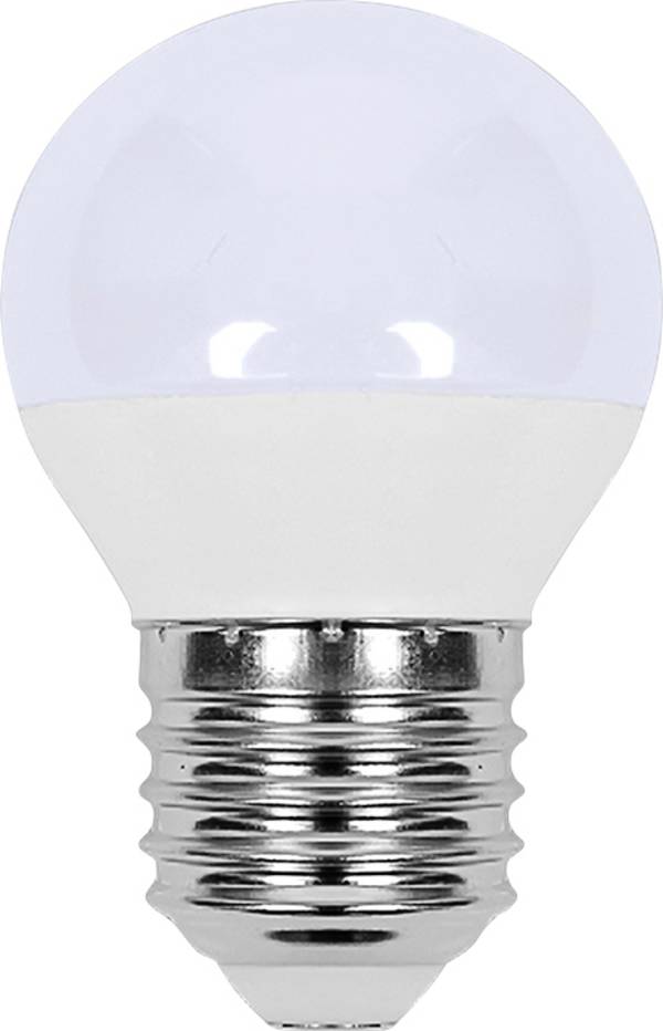 V-TAC 2141626 LED CEE F (A - G) E27 forme de globe 3.7 W = 30 W blanc naturel   1 pc(s)