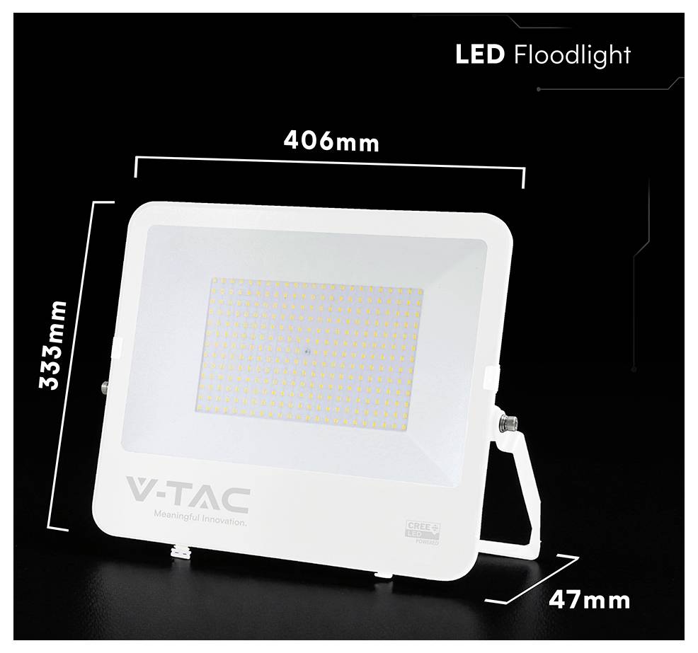 V-TAC VT-44201 242136 Projecteur d'éclairage LED CEE: D (A - G) 200 W Couleur d'éclairage (ampoule LED): blanc froid-3