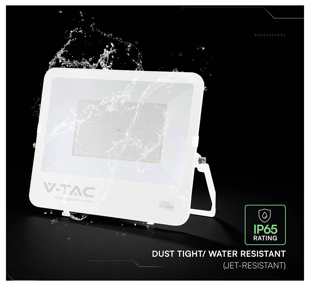 V-TAC VT-44201 242136 Projecteur d'éclairage LED CEE: D (A - G) 200 W Couleur d'éclairage (ampoule LED): blanc froid-6