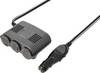 VOLTCRAFT VC-18721730 3xDC, 1xUSB-A Répartiteur pour allume-cigare Nombre de prises allume-cigares 3 x Charge de courant max 10 A