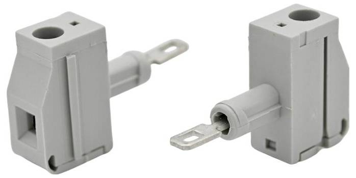 euroclamp MPT275 MPT275-GY Borne de passage flexible: - rigide: -2.5 mm² Nombre de pôles: 1 1 pc(s) gris-0