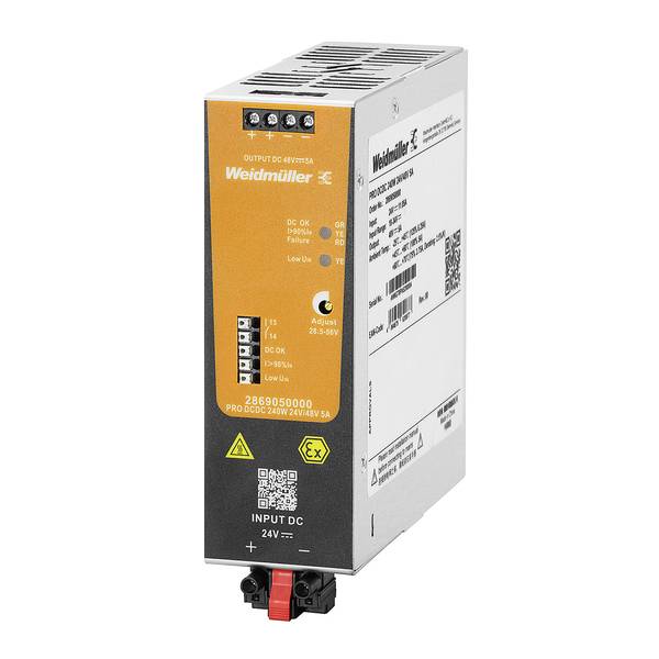 Weidmüller 2869050000 Convertisseur CC/CC 48 V 6 A 240 W Contenu 1 pc(s)-0
