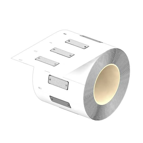 Weidmüller 2859680000 CC-M 15/45 2X3 LRP AL SDR Marquage pour appareils argent 1 pc(s)-0
