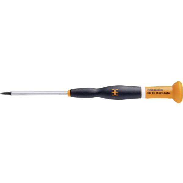Weidmüller SD EL 0,6X3,5X60 PICO Tournevis pour vis à fente Largeur de lame: 3.5 mm Longueur de la lame: 60 mm-0