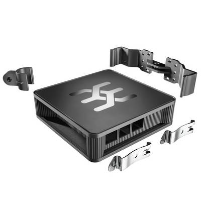 Weidmüller U-MAKER BOX RASPBERRY PI 5 Boîtier pour ordinateur monocarte noir-0