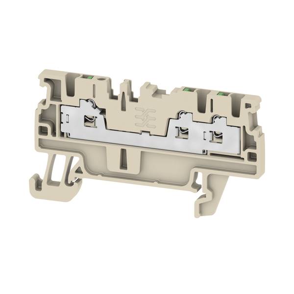 Weidmüller 2986580000 Bloc de jonction de passage beige 50 pc(s)-0