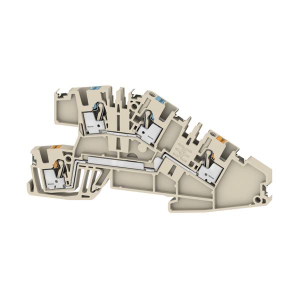Weidmüller 2782590000 Borne à étages d'installation enfichable beige 50 pc(s)-0