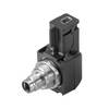 Weidmüller IE-AD-SP0-P-SPM-P-90 Fiche adaptateur SPE, prise SPE selon IEC 63171-2, prise M8 2814400000 10 pc(s)