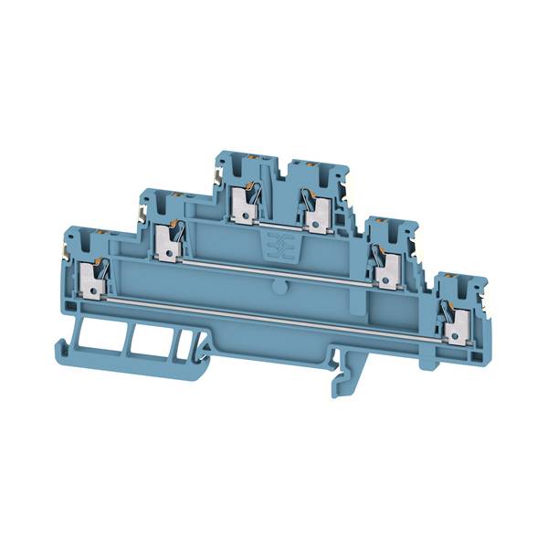 Weidmüller 2856210000 Bloc de jonction à plusieurs étages enfichable bleu 50 pc(s)-0