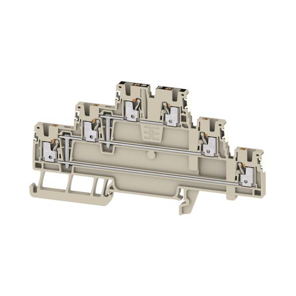 Weidmüller 2856220000 Bloc de jonction à plusieurs étages enfichable beige 50 pc(s)-0