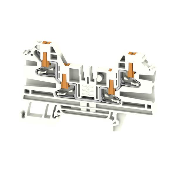 Weidmüller 2847540000 Bloc de jonction de passage borne à enficher blanc 50 pc(s)-0