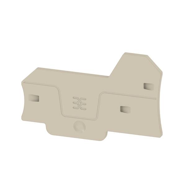 Weidmüller 2871830000 Plaque de terminaison pour bornes beige 20 pc(s)