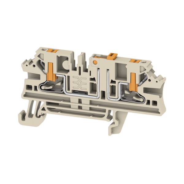 Weidmüller 2898660000 Bloc de jonction de test sectionnable enfichable beige 50 pc(s)-0
