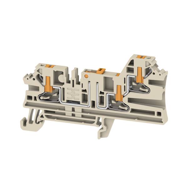 Weidmüller 2898700000 Bloc de jonction de test sectionnable  enfichable  beige 50 pc(s)