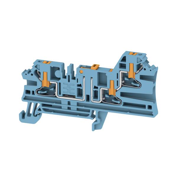 Weidmüller 2898710000 Bloc de jonction de test sectionnable enfichable bleu 50 pc(s)-0