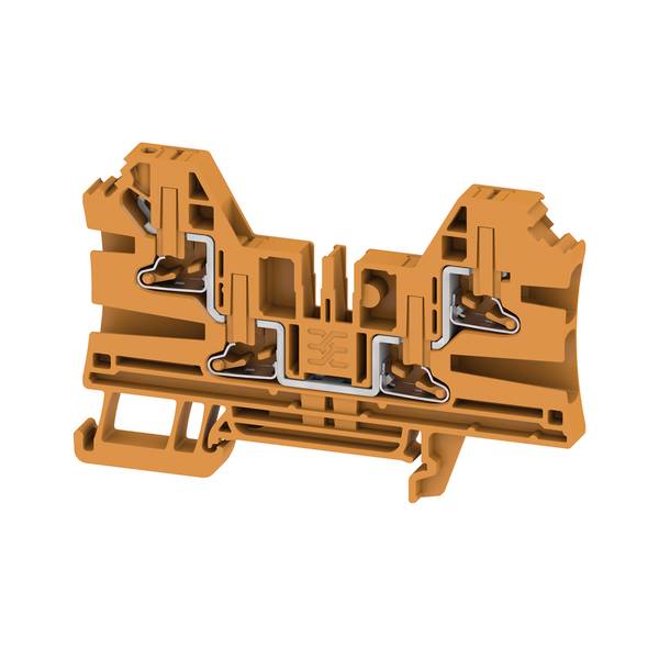 Weidmüller 2872140000 Bloc de jonction de passage borne à enficher orange 50 pc(s)-0