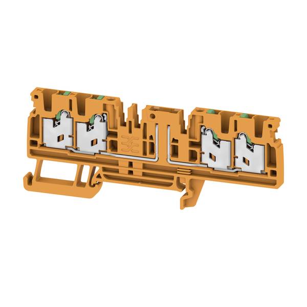 Weidmüller 2983730000 Bloc de jonction de base pour fiche avec composant  borne à ressort  orange 50 pc(s)