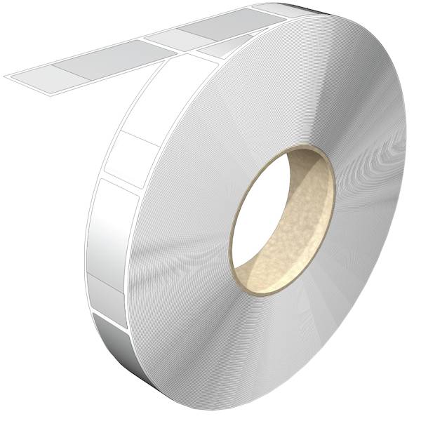 Weidmüller 2932120000 THM WO-R VIN 25.4/63.5 WS Système de marquage de câbles blanc 2450 pc(s)-0