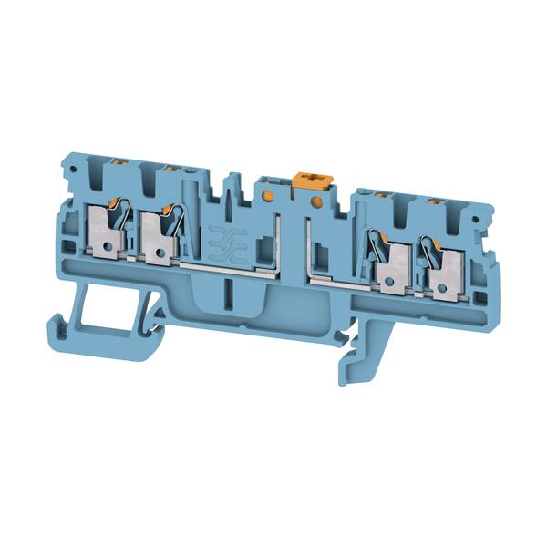 Weidmüller 2941230000 Bloc de jonction de test sectionnable enfichable bleu 100 pc(s)-0